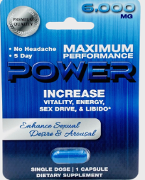 MAXIMUM PERFORMANCE POWER – 6000 MG